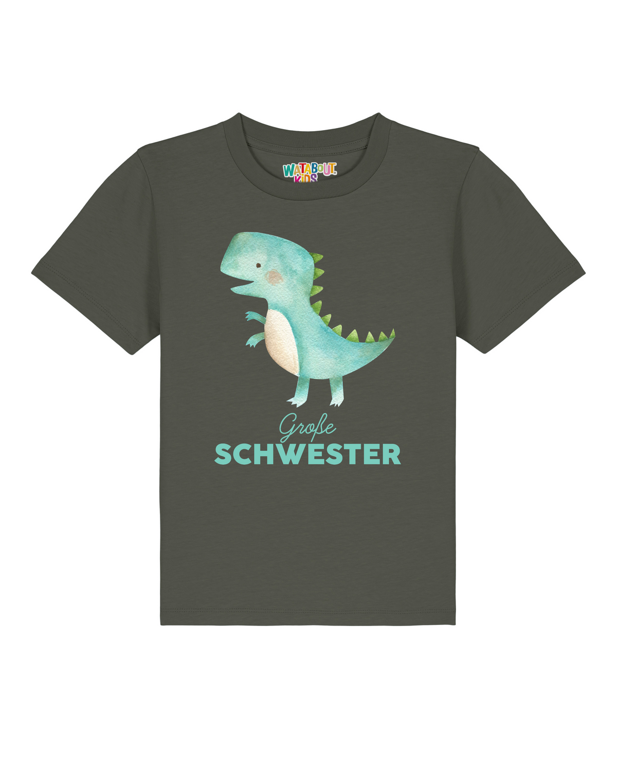 Dinosaurier 03 Große Schwester | T-Shirt Kinder-front;C223