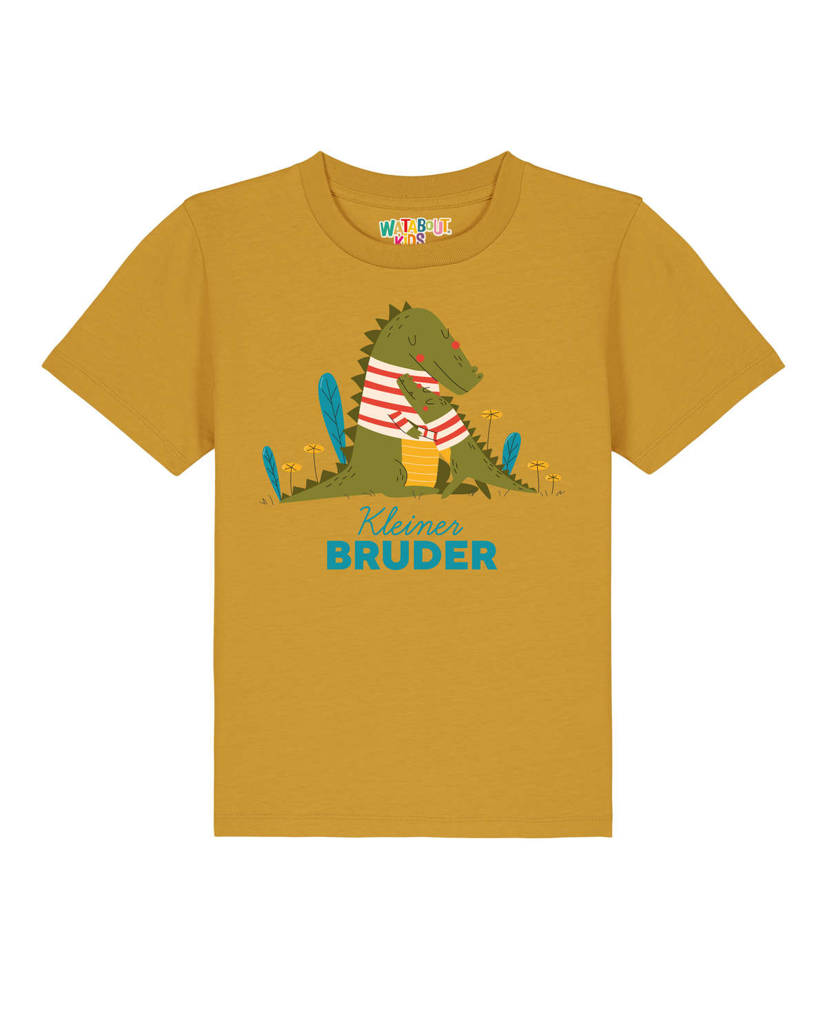 Krokodil Kleiner Bruder | T-Shirt Kinder-front;C048
