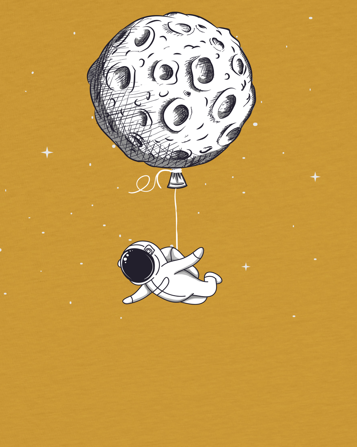 Funny Spaceman | T-Shirt Kinder-detail_front;C048