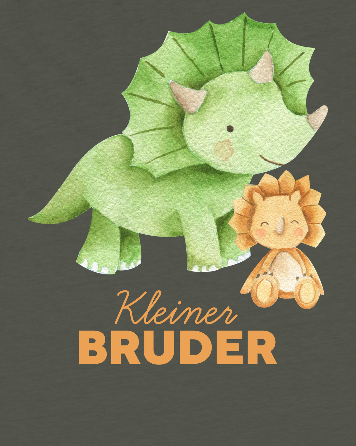Dinosaurier 07 Kleiner Bruder | T-Shirt Kinder-detail_front;C223