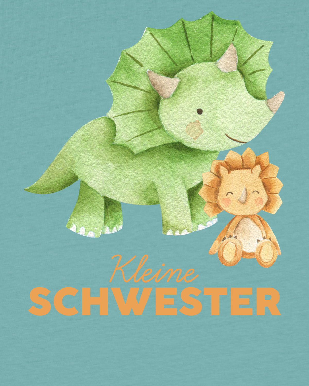 Dinosaurier 07 Kleine Schwester | T-Shirt Kinder-detail_front;C060
