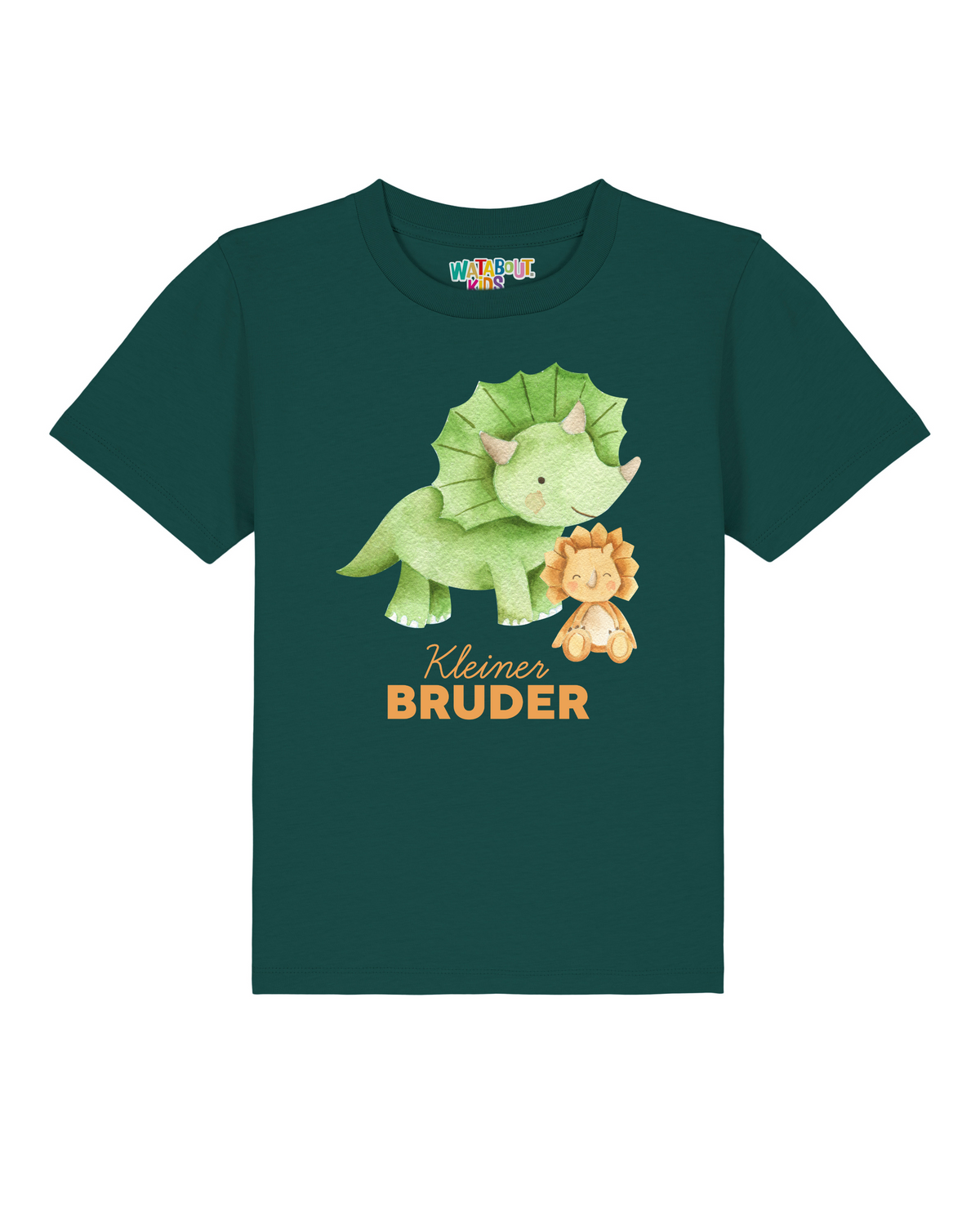 Dinosaurier 07 Kleiner Bruder | T-Shirt Kinder-front;C036