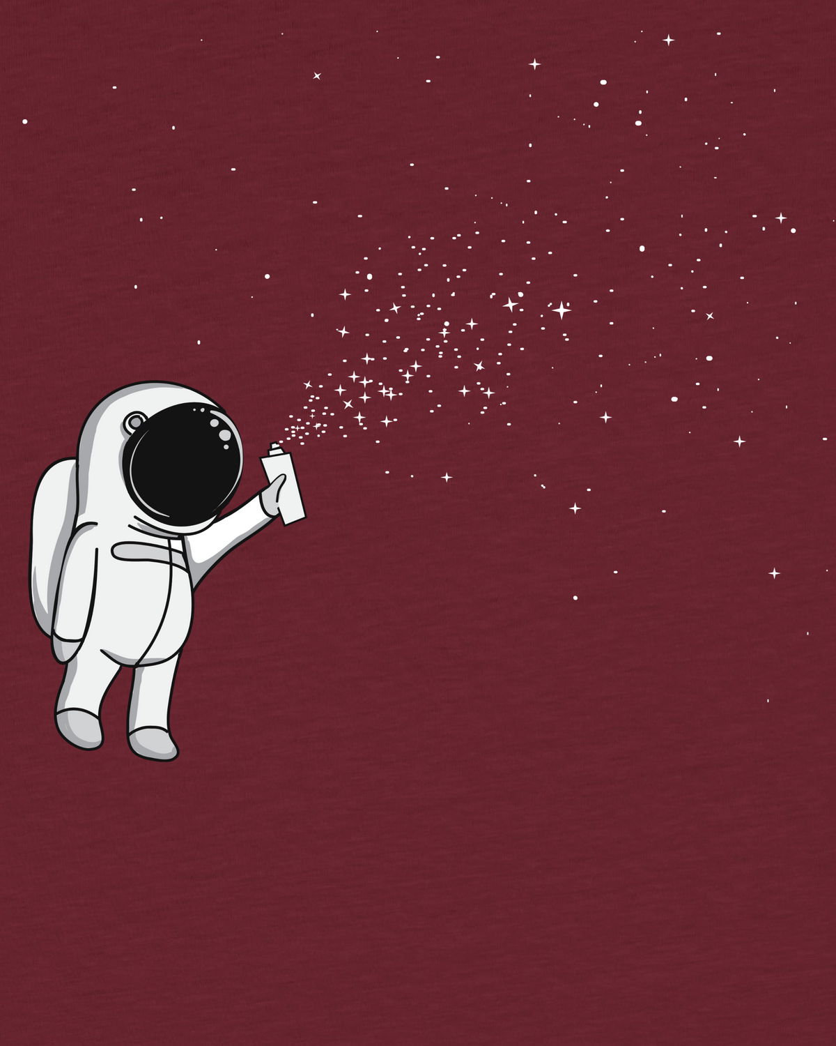 Spray the universe | T-Shirt Kinder-detail_front;C244