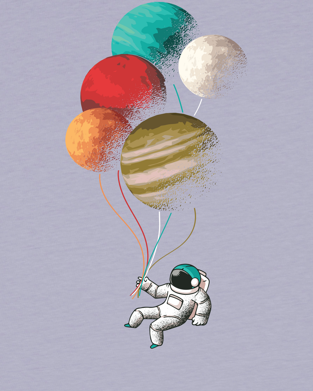Balloon Spaceman | T-Shirt Kinder-detail_front;C063