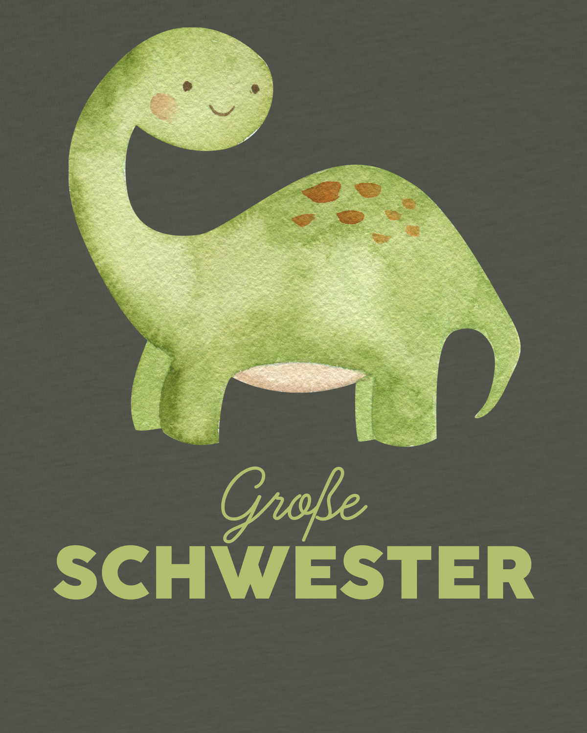 Dinosaurier 04 Große Schwester | T-Shirt Kinder-detail_front;C223
