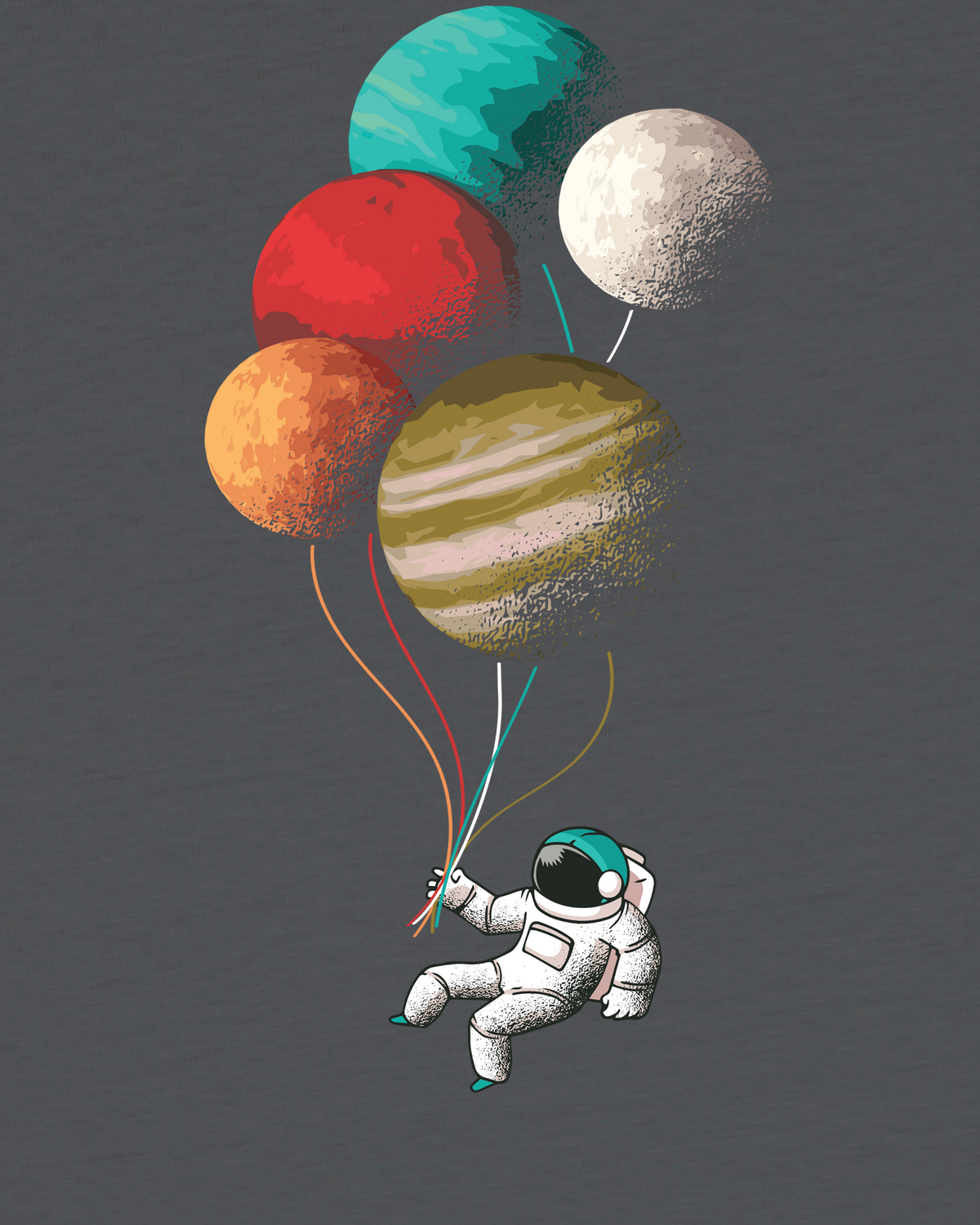 Balloon Spaceman | T-Shirt Kinder-detail_front;C253