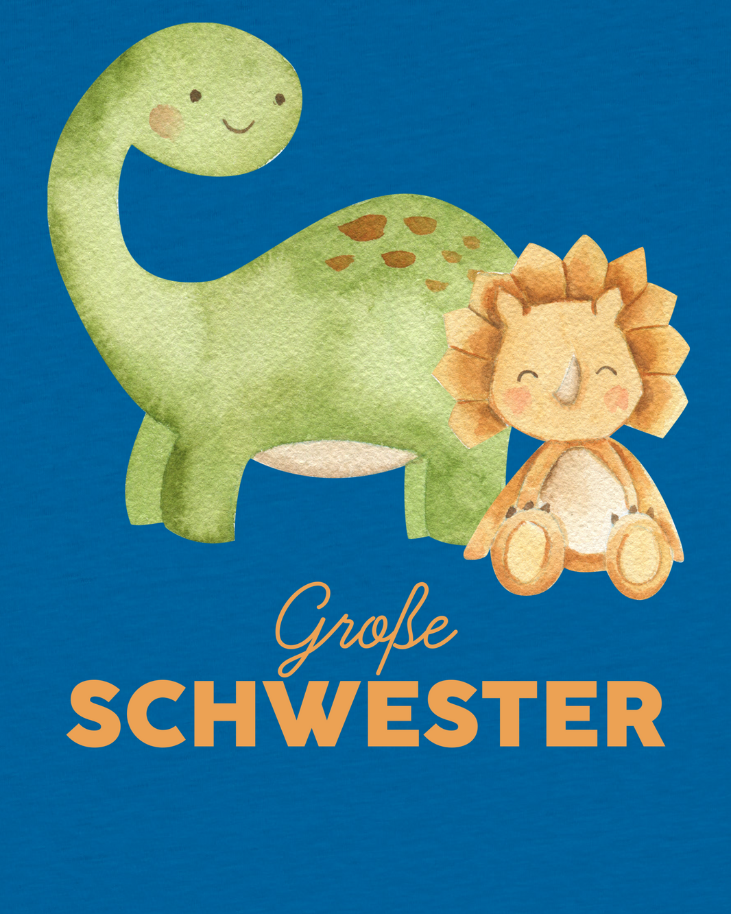 Dinosaurier 06 Große Schwester | T-Shirt Kinder-detail_front;C230