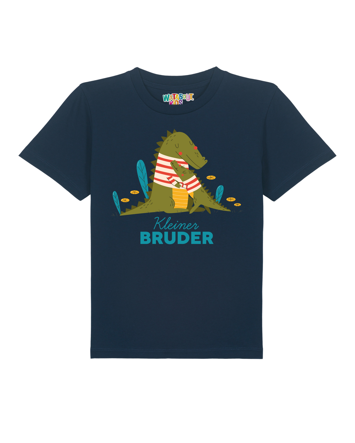 Krokodil Kleiner Bruder | T-Shirt Kinder-front;C727