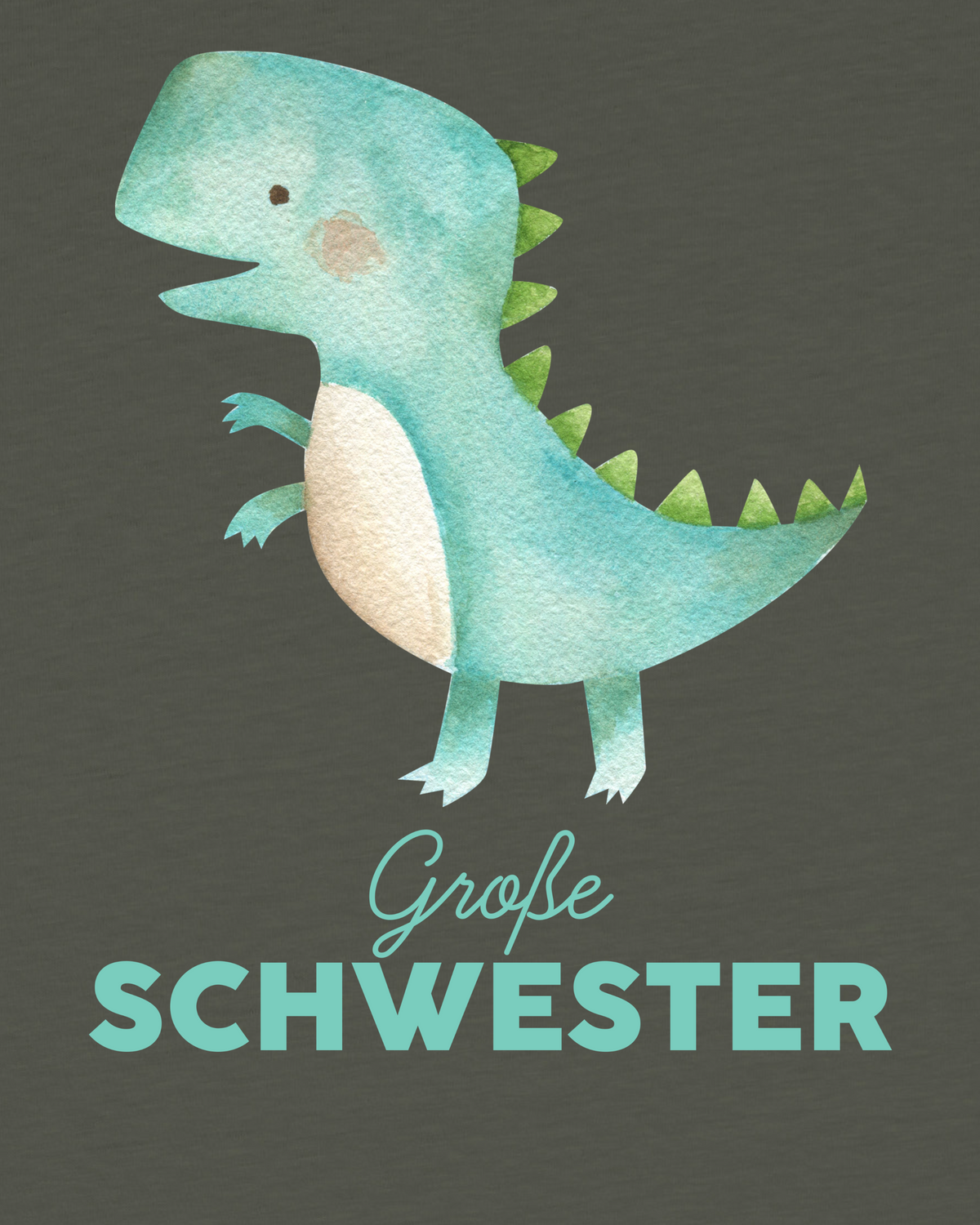 Dinosaurier 03 Große Schwester | T-Shirt Kinder-detail_front;C223