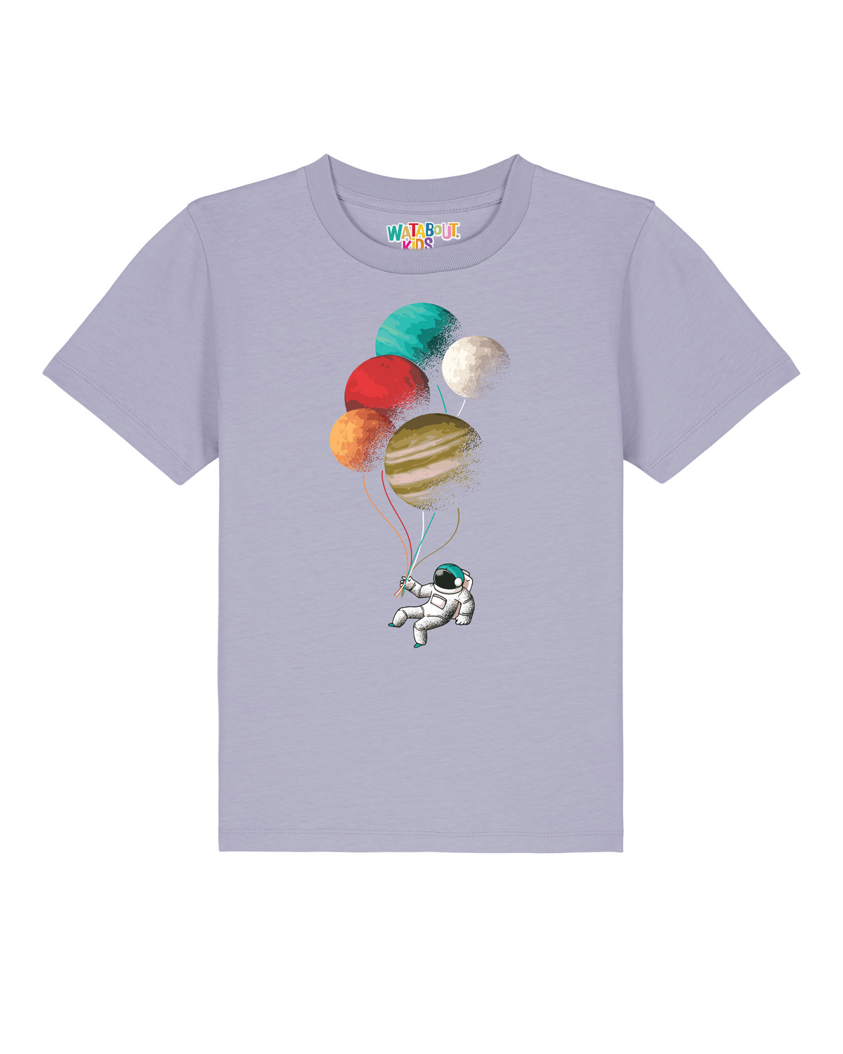 Balloon Spaceman | T-Shirt Kinder-front;C063