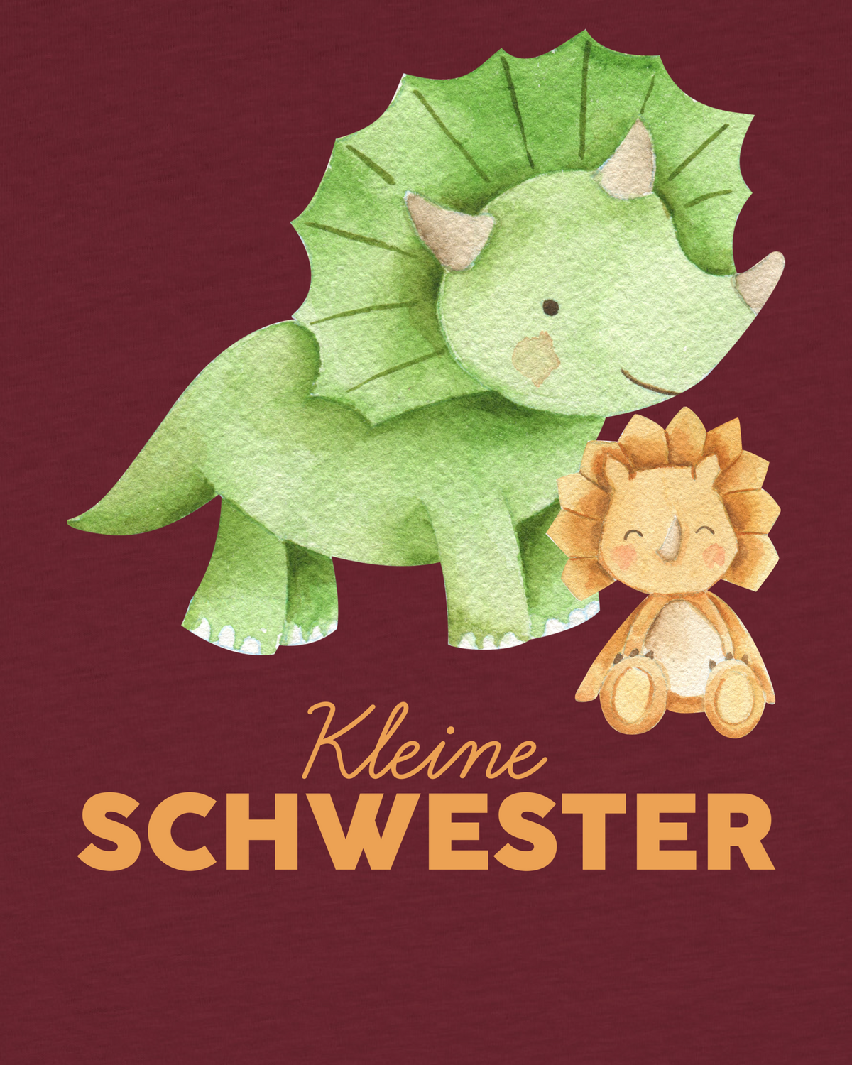 Dinosaurier 07 Kleine Schwester | T-Shirt Kinder-detail_front;C244