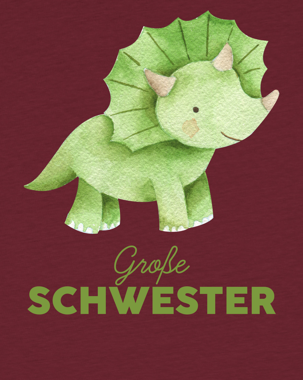 Dinosaurier 01 Große Schwester | T-Shirt Kinder-detail_front;C244