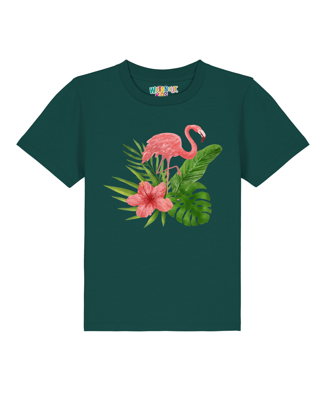 Flamingo | T-Shirt Kinder-front;C036
