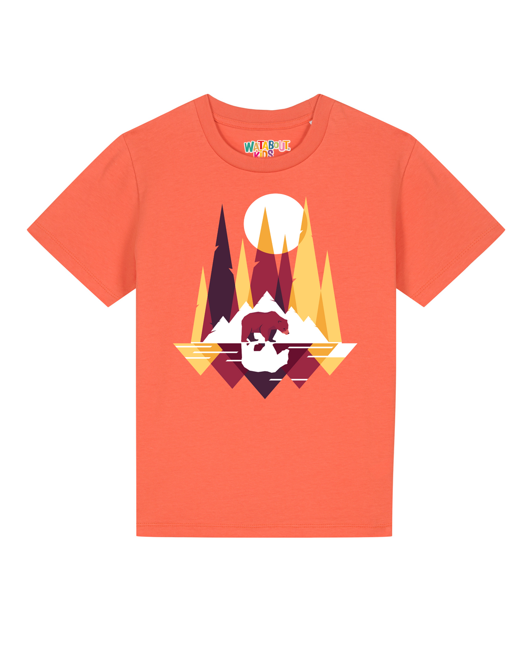 Von Bären und Bergen | T-Shirt Kinder-front;C143