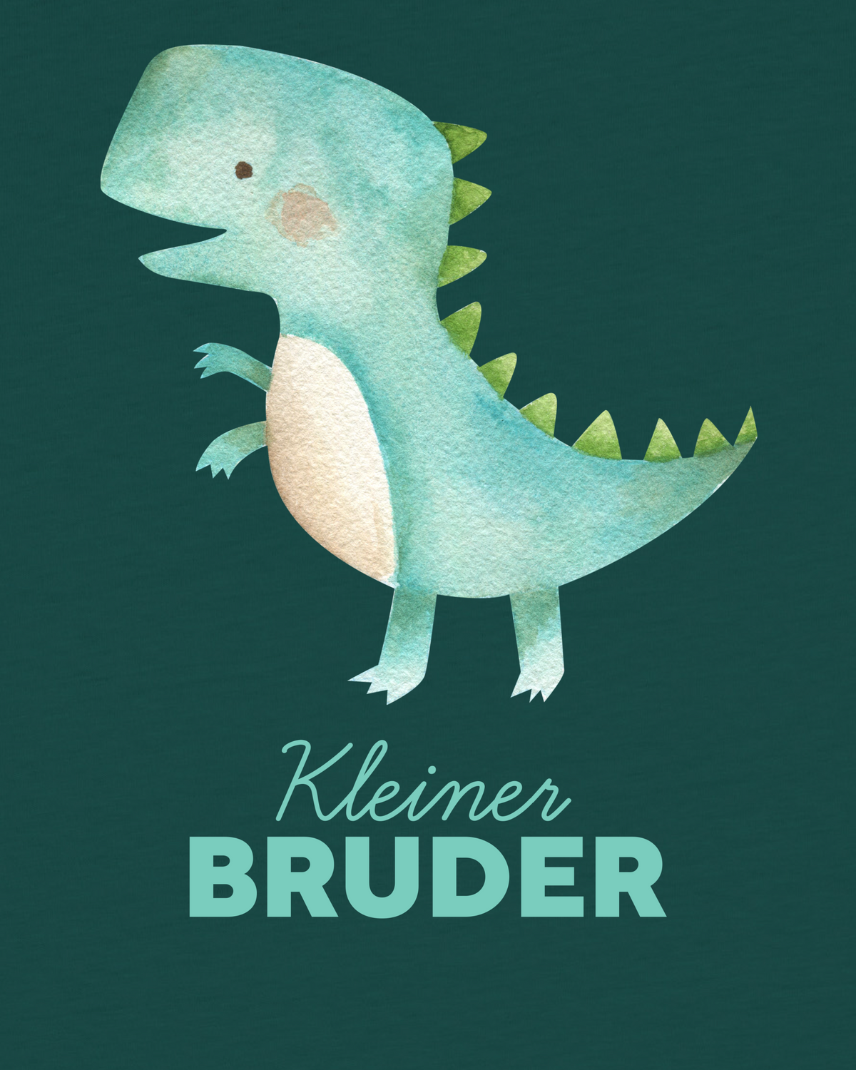 Dinosaurier 03 Kleiner Bruder | T-Shirt Kinder-detail_front;C036